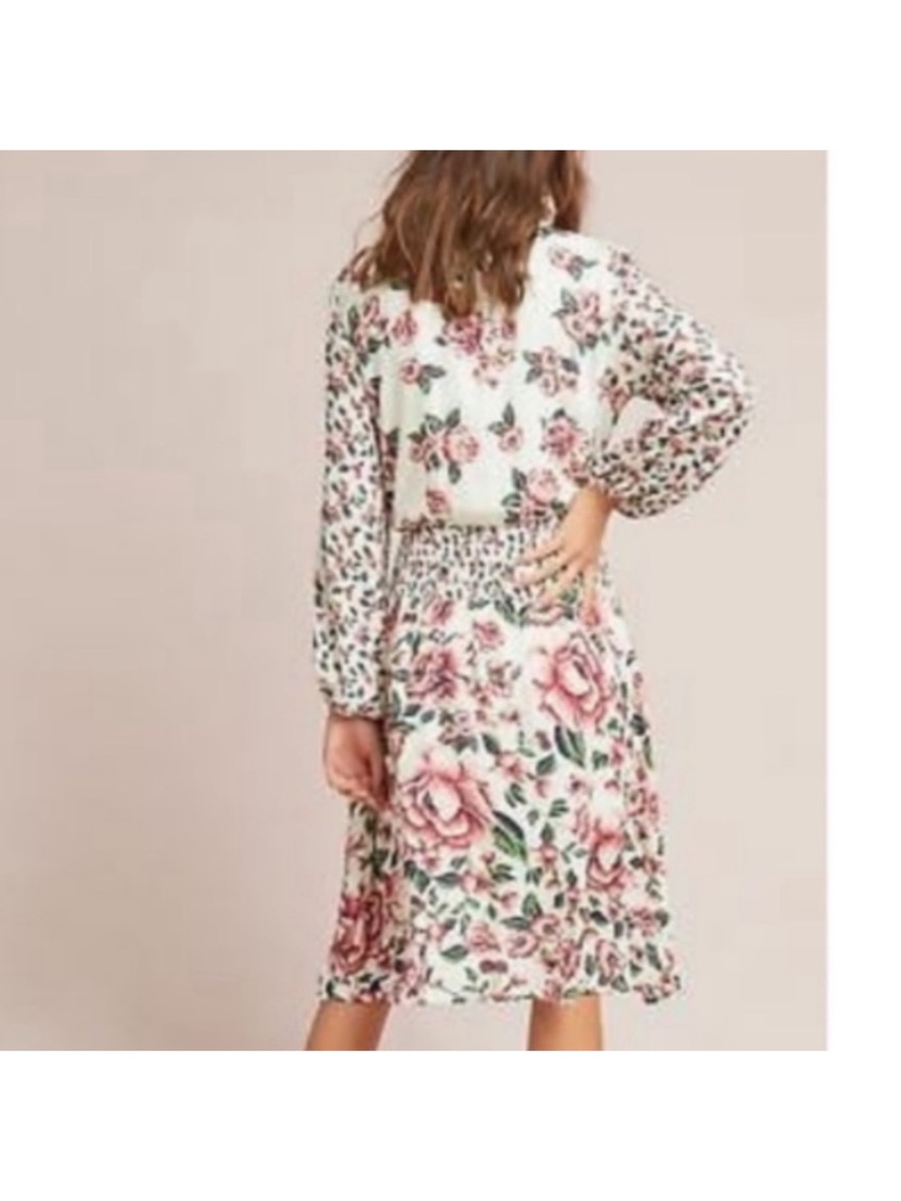 Anthropologie Farm Rio Anabela Floral
Smocked Mini Dress - Picture 3 of 9
